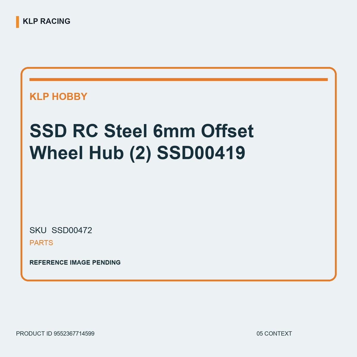 SSD RC Steel 6mm Offset Wheel Hub (2) SSD00419 05 context