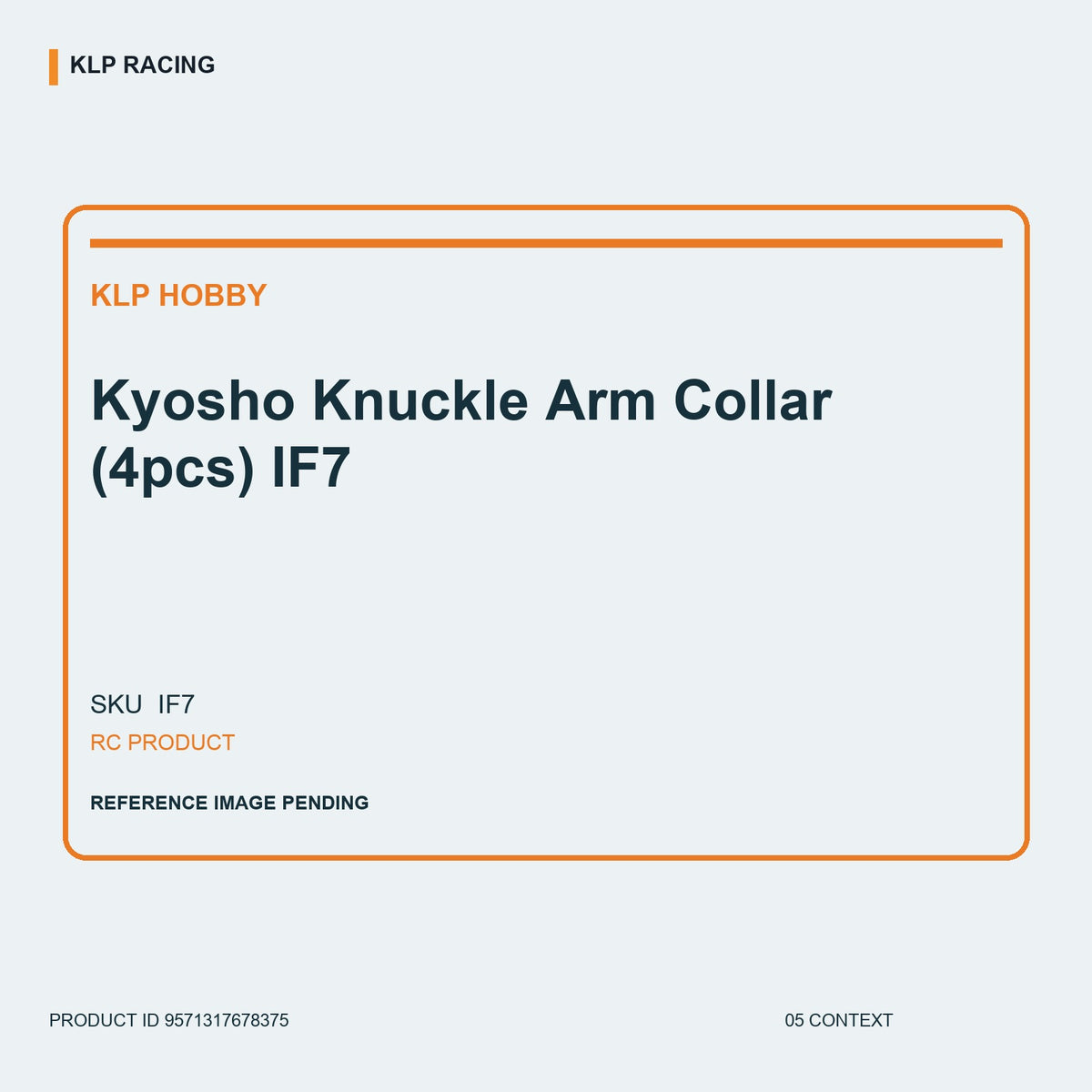 Kyosho Knuckle Arm Collar (4pcs) IF7 05 context