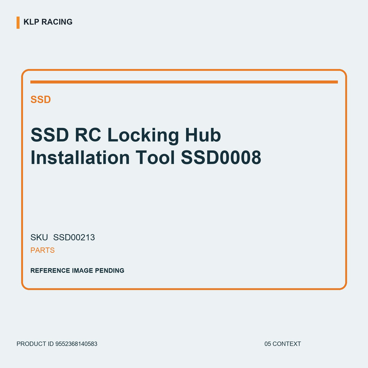 SSD RC Locking Hub Installation Tool SSD0008 05 context