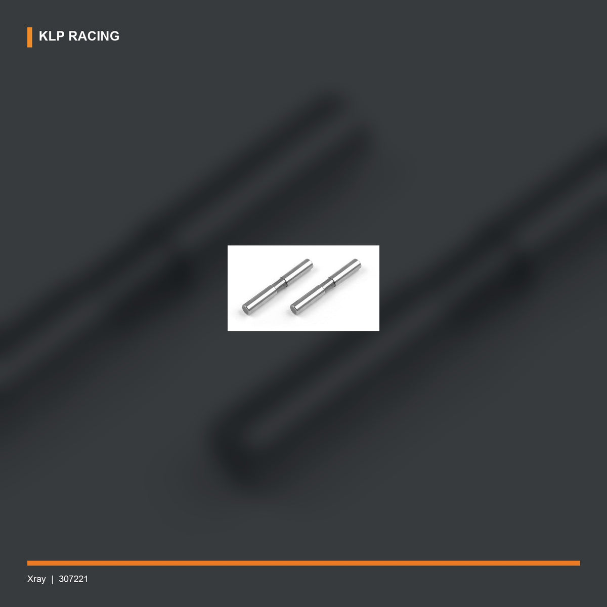 Xray 307221   Front Arm Pivot Pin (2) For T2 T3 chassis 05 context