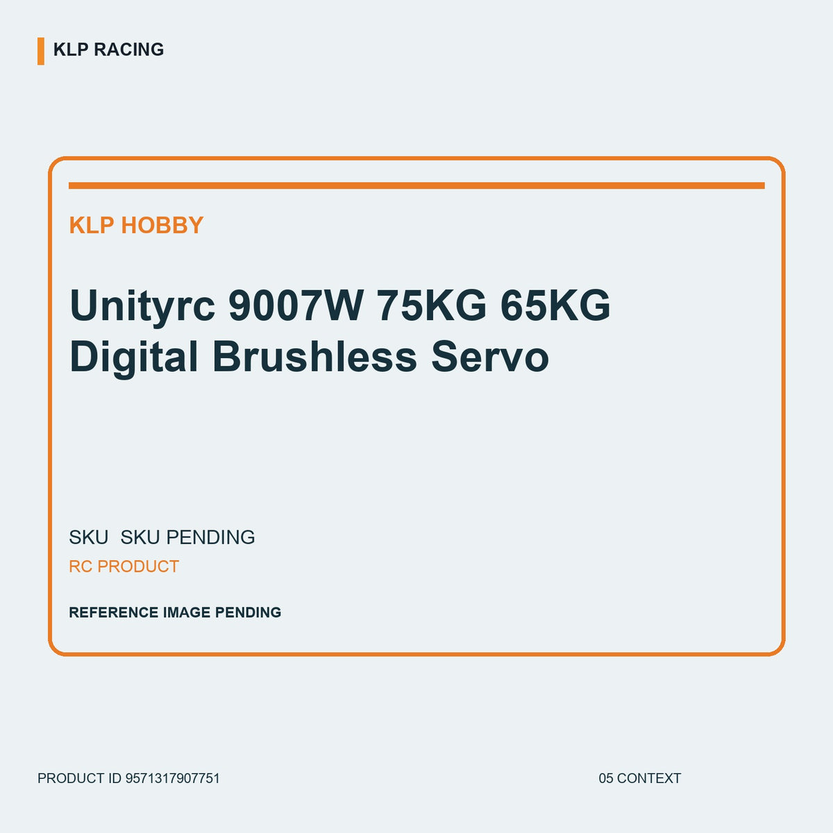 Unityrc 9007W 75KG 65KG  Digital Brushless Servo 05 context