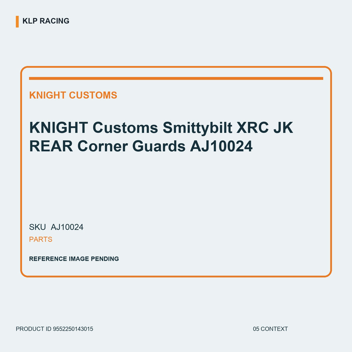 KNIGHT Customs Smittybilt XRC JK REAR Corner Guards AJ10024 05 context