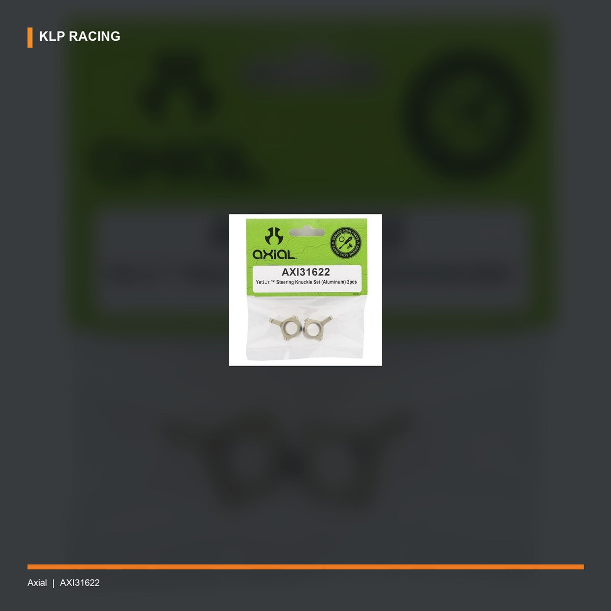 AXIAL AXI31622  Axial 1/18 Yeti Jr Aluminum Steering Knuckle Set (Hard Anodized 05 context