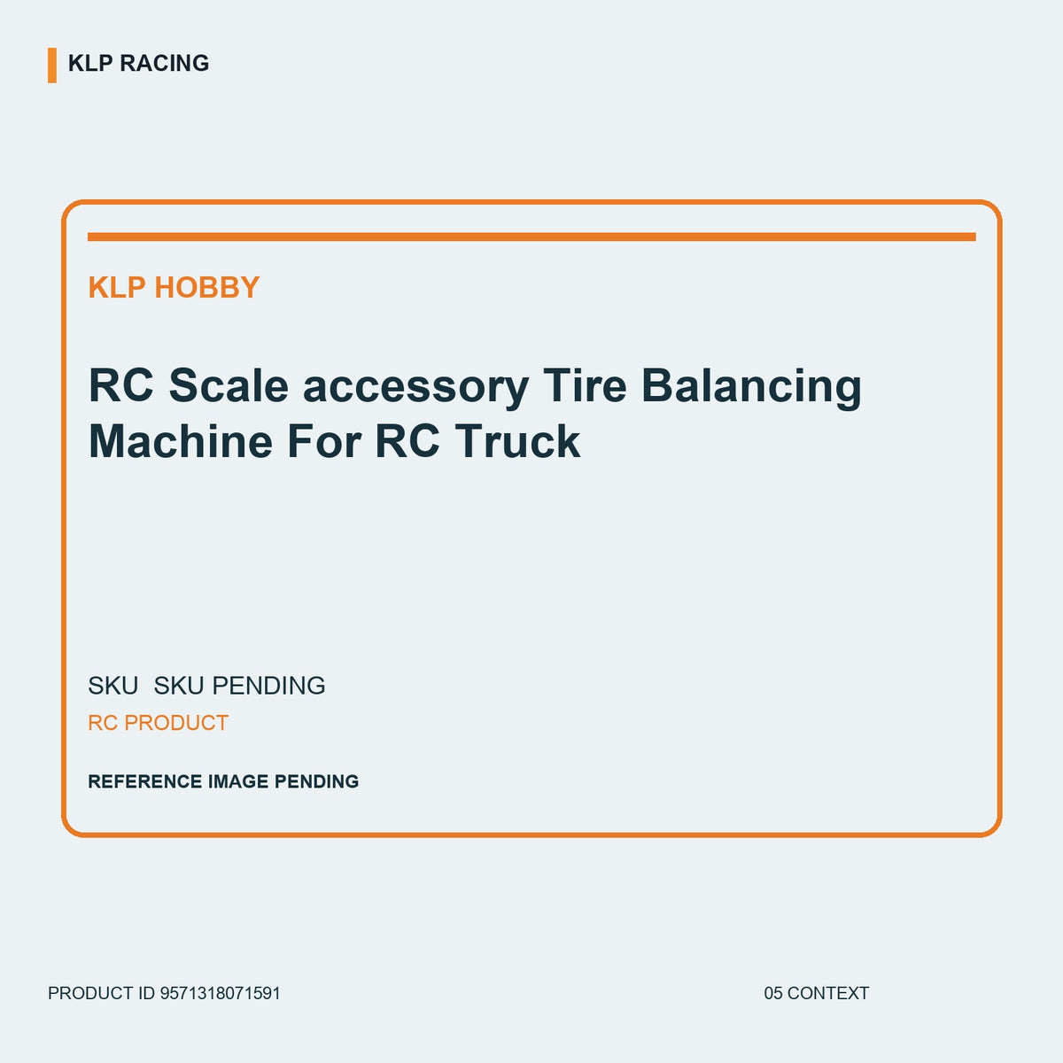 RC  Scale accessory Tire Balancing Machine For RC Truck 05 context