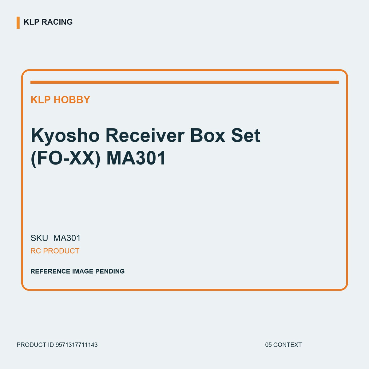 Kyosho Receiver Box Set (FO-XX) MA301 05 context