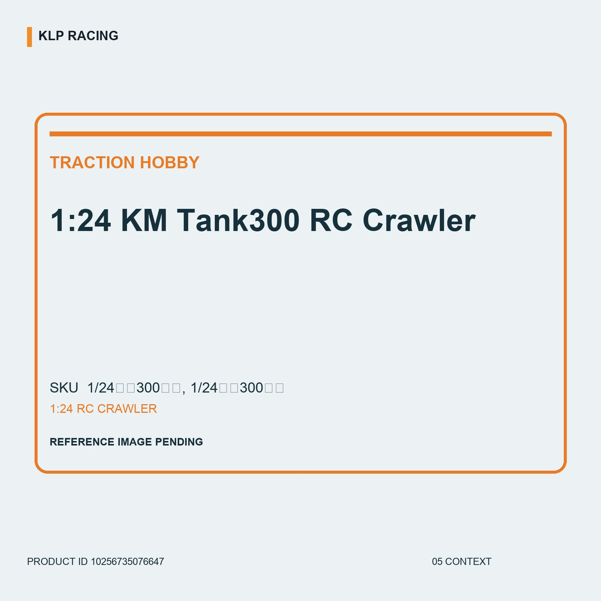 1:24 KM Tank300 RC Crawler 05 context