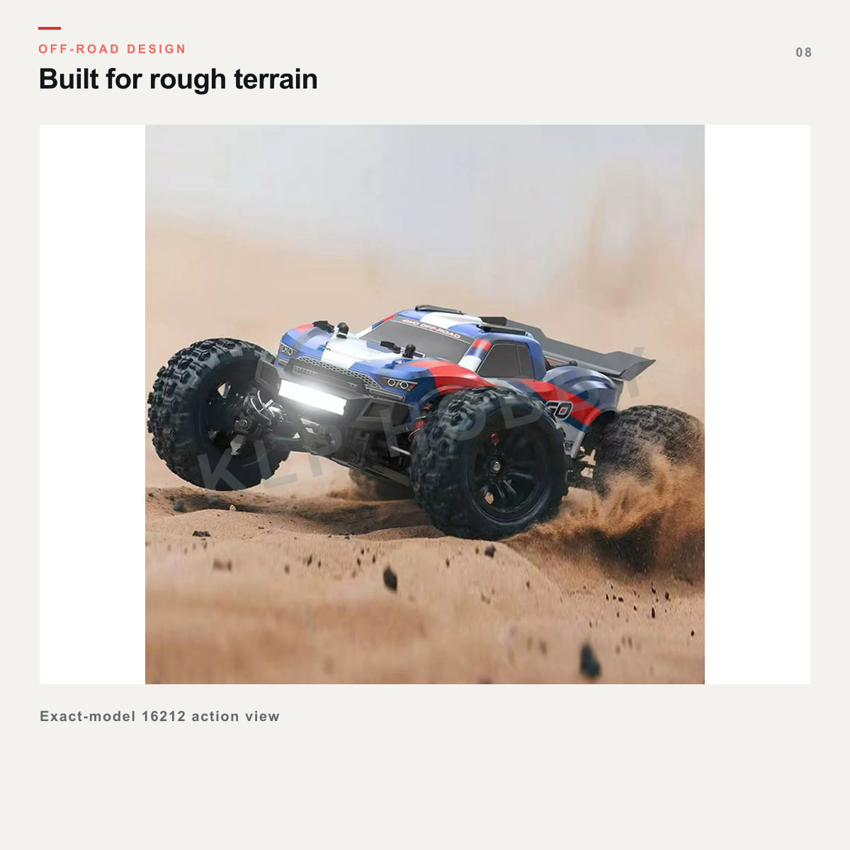 MJX Hyper Go 16212 off-road action view