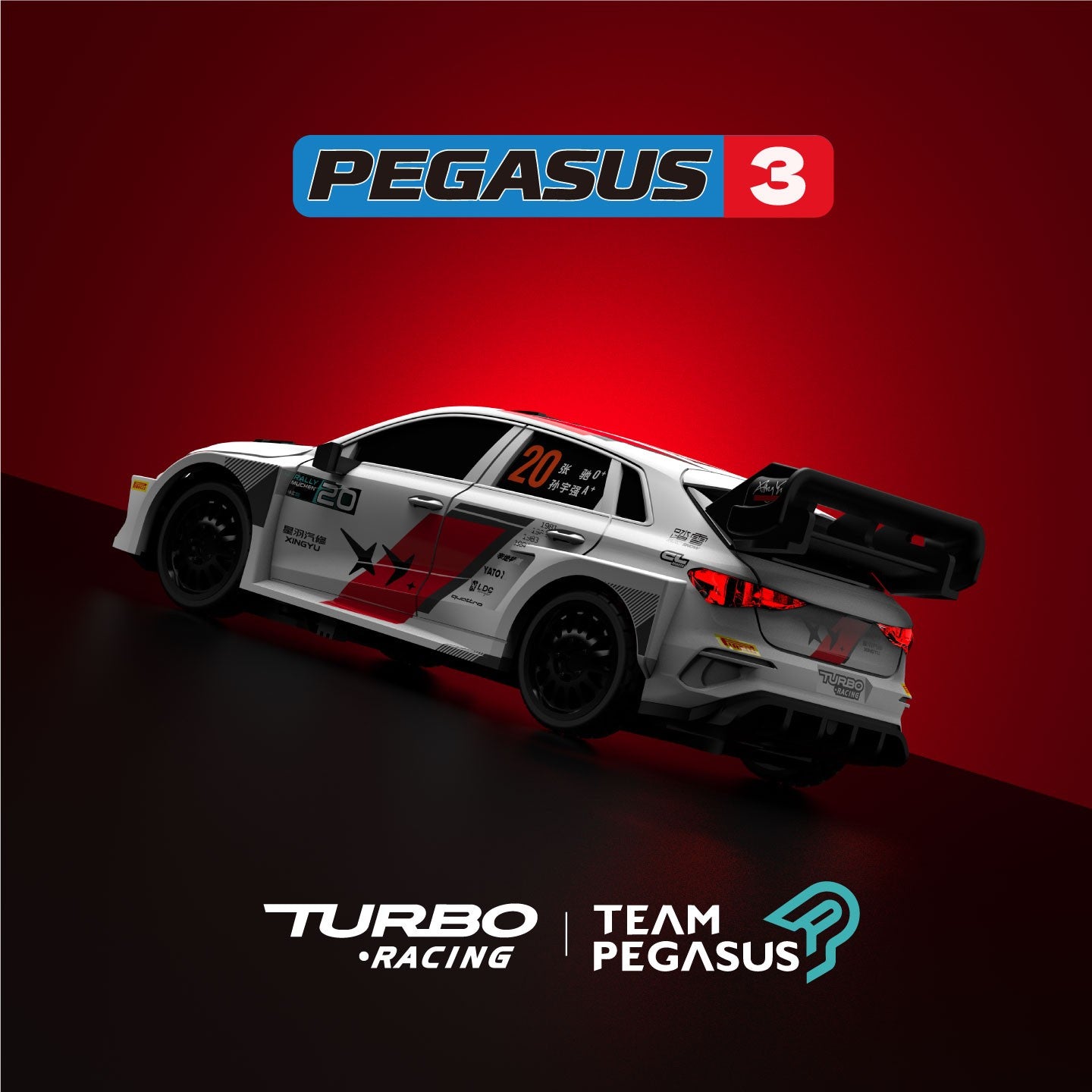 Turbo Racing C78 Pegasus 3 1/76 On-Road RC Car RTR - detail 9