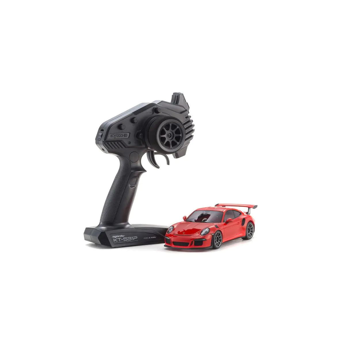 KYOSHO MR04 RWD Readyset Porsche 911 GT3 RS Orange 32358OR