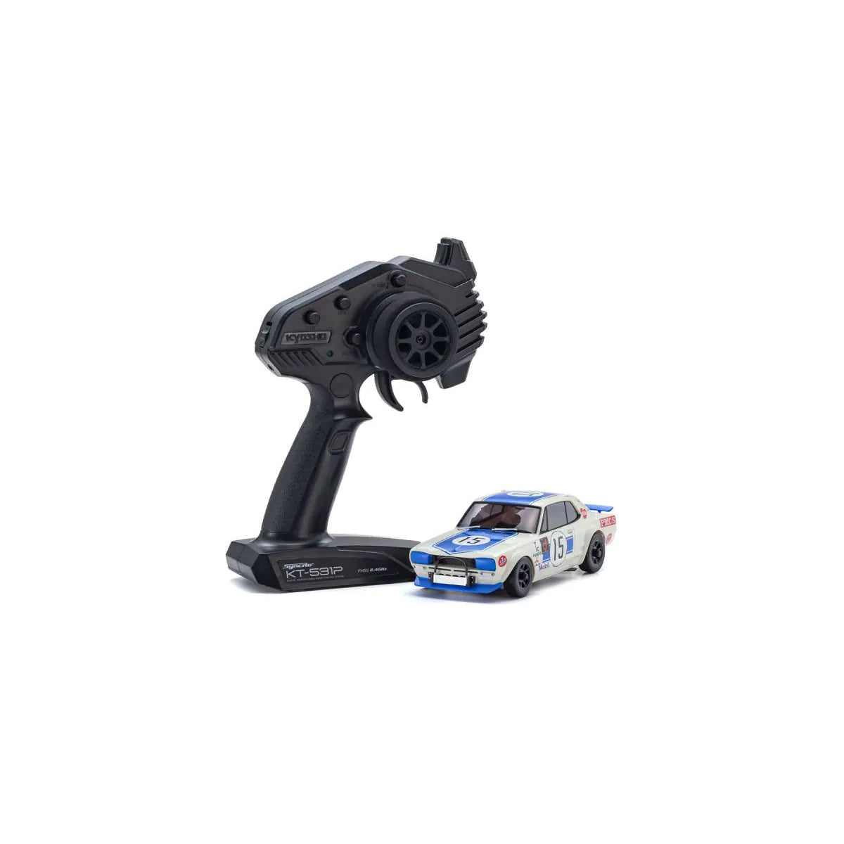 KYOSHO MA-020 AWD NissanGT-R KPGC10 Racing 1972 #15 32643BL 32643BL