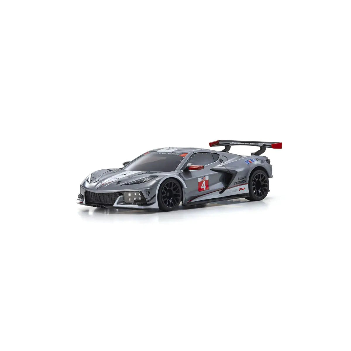 KYOSHO Body Shell Corvette C8R Metallic Gray MZP244GMW