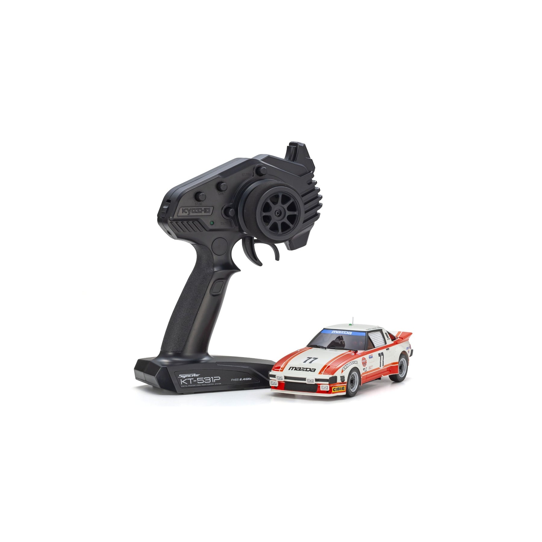 KYOSHO MR04 RWD Readyset Mazda RX-7 1979 Red 32365R