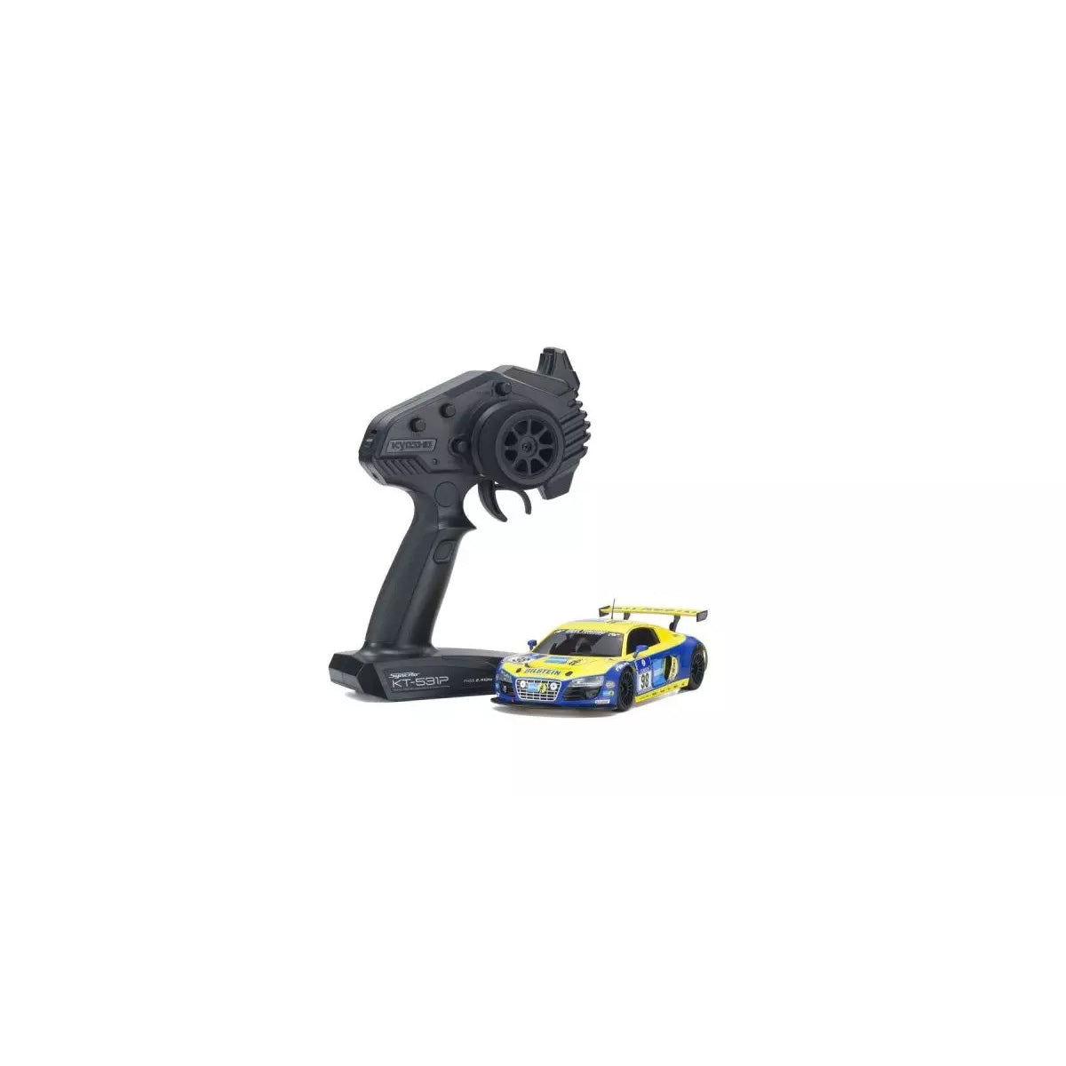 KYOSHO MR04 RWD Readyset Audi R8 LMS Phoenix Racing NBR 2010 #98 32371BT 32371BT