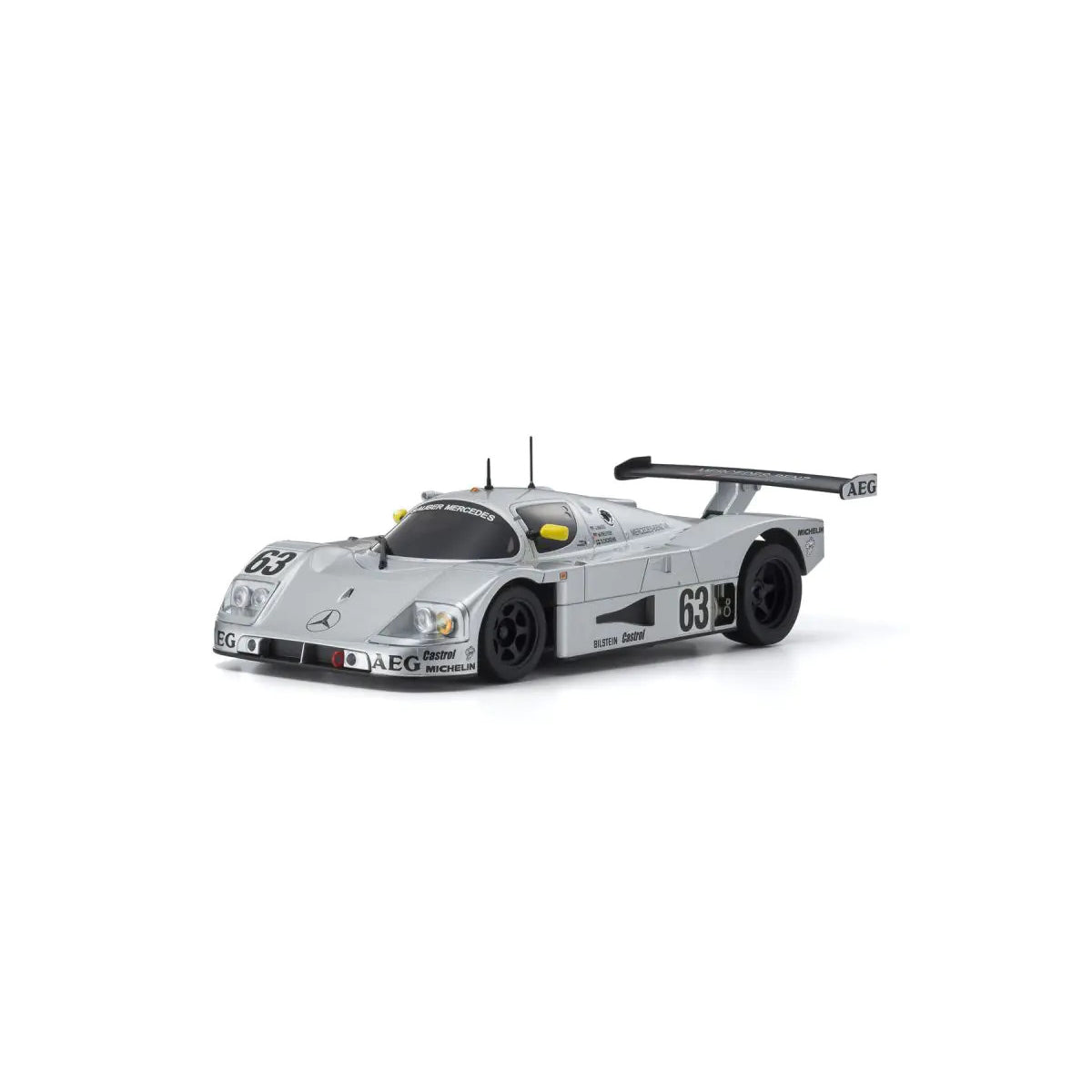 KYOSHO Body Shell Sauber MercedesC9Le Mans Silver 63 MZP345S