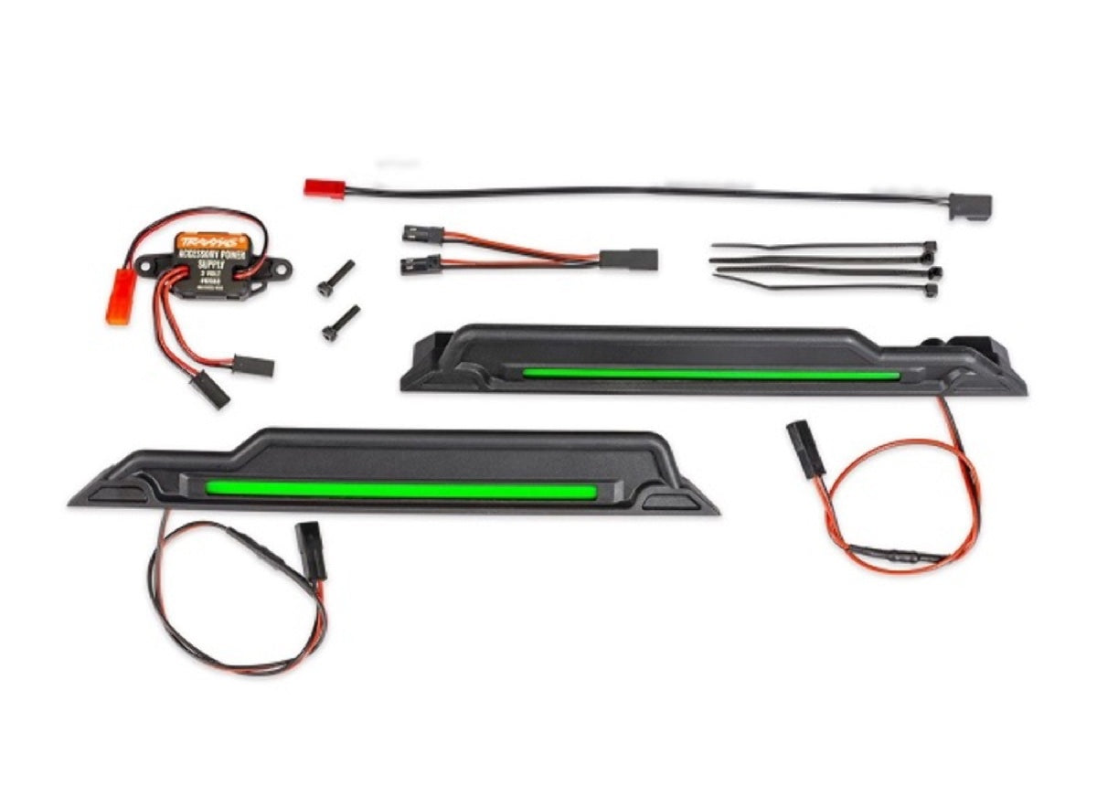 Traxxas Pro Scale Underbody LED Light Kit, Green, for Funco Sand Car