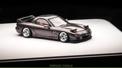 1/64 SCALE VSKF WHEELS & TIRES 3D PRINT 7.5mm TLV INNO TARMAC WORK MIN