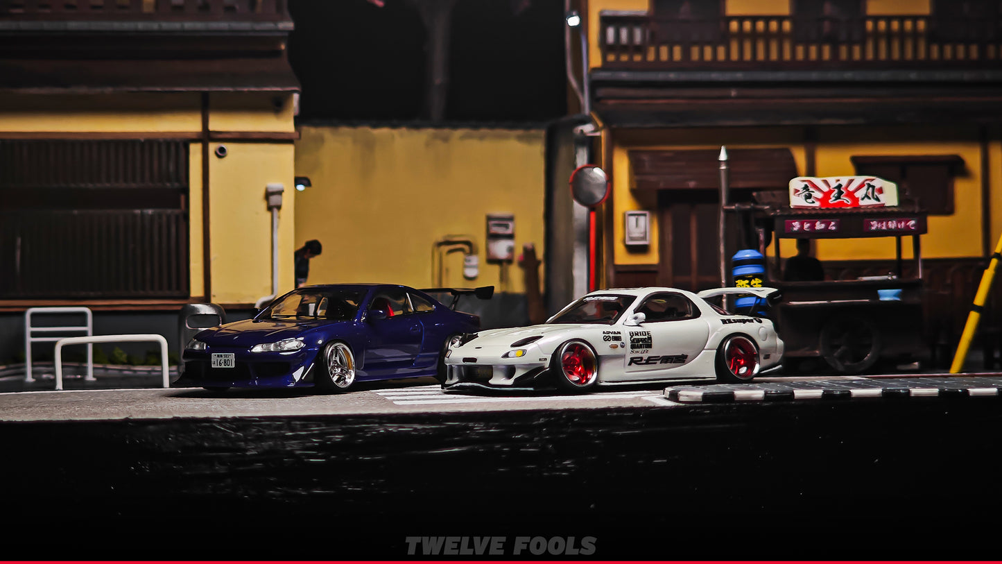 1/64 SCALE RS WHEELS TIRES 3D PRINT 8mm TLV INNO TARMAC WORK MINIGT CUSTOMS