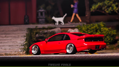 1/64 SCALE RS WHEELS & TIRES 3D PRINT 7.5mm TLV INNO TARMAC WORK MIN