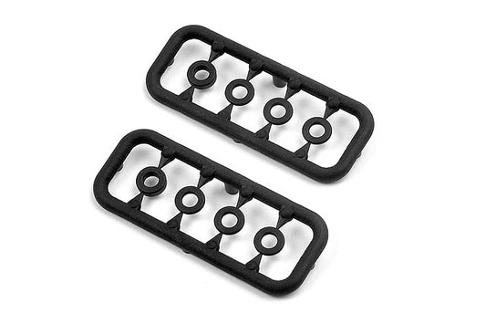 XRAY T2 T3 	 Composite Set of Shims 3x 3x6x1mm, 1x 3x6x2mm (2) 303129