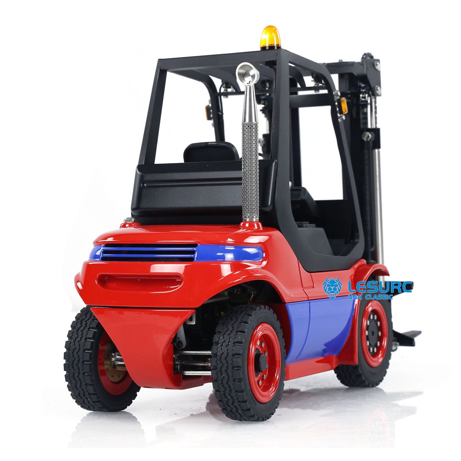 LESU Model RD-A0002 1/14 Hydraulic RC Forklift RTR - rear view