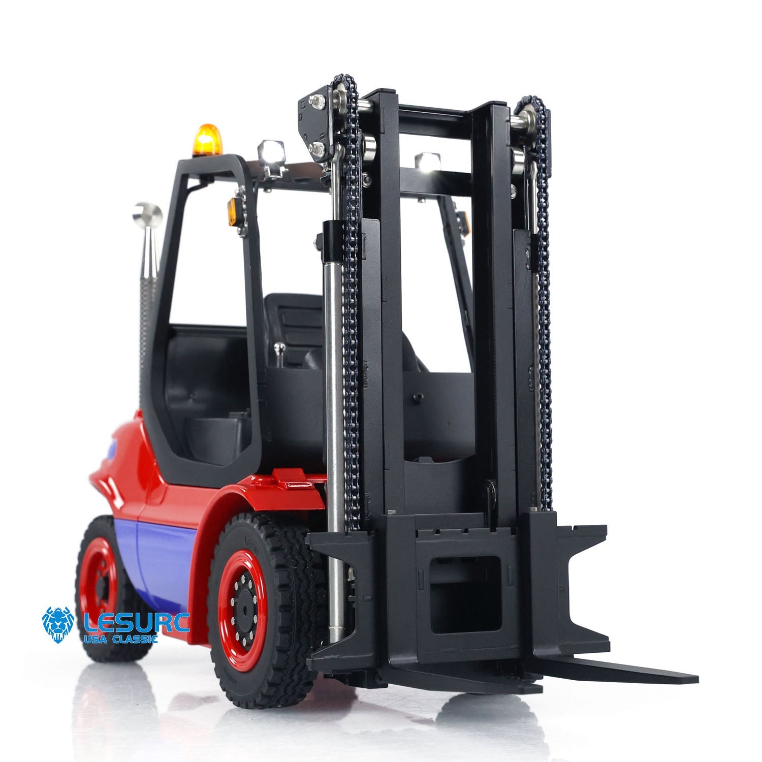 LESU Model RD-A0002 1/14 Hydraulic RC Forklift RTR - front view