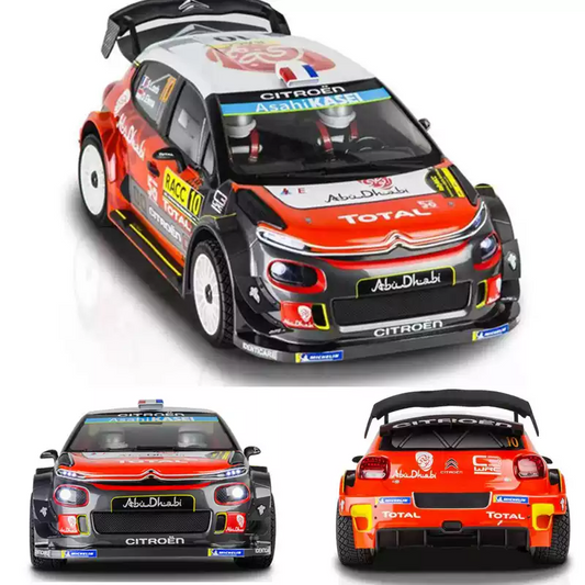 KM Thunder 2025UpgradedRally Car SimulationCitroen C3 Abu Dhabi Livery