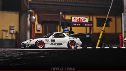 1/64 SCALE RS WHEELS TIRES 3D PRINT 8mm TLV INNO TARMAC WORK MINIGT CUSTOMS