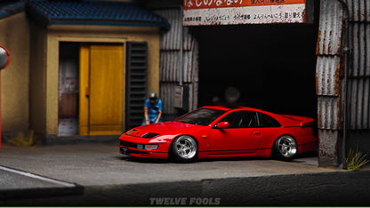 1/64 SCALE VSKF WHEELS & TIRES 3D PRINT 7.5mm TLV INNO TARMAC WORK MIN