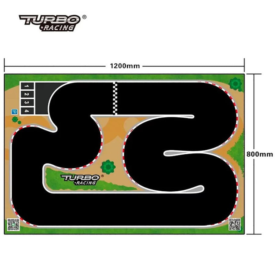 Turbo Racing 760177 1/76 XL Track Mat 1200 x 800 mm