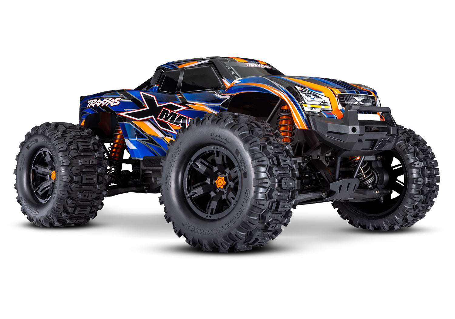 Traxxas X-Maxx 8S 4WD Brushless RC Monster Truck — Orange product image