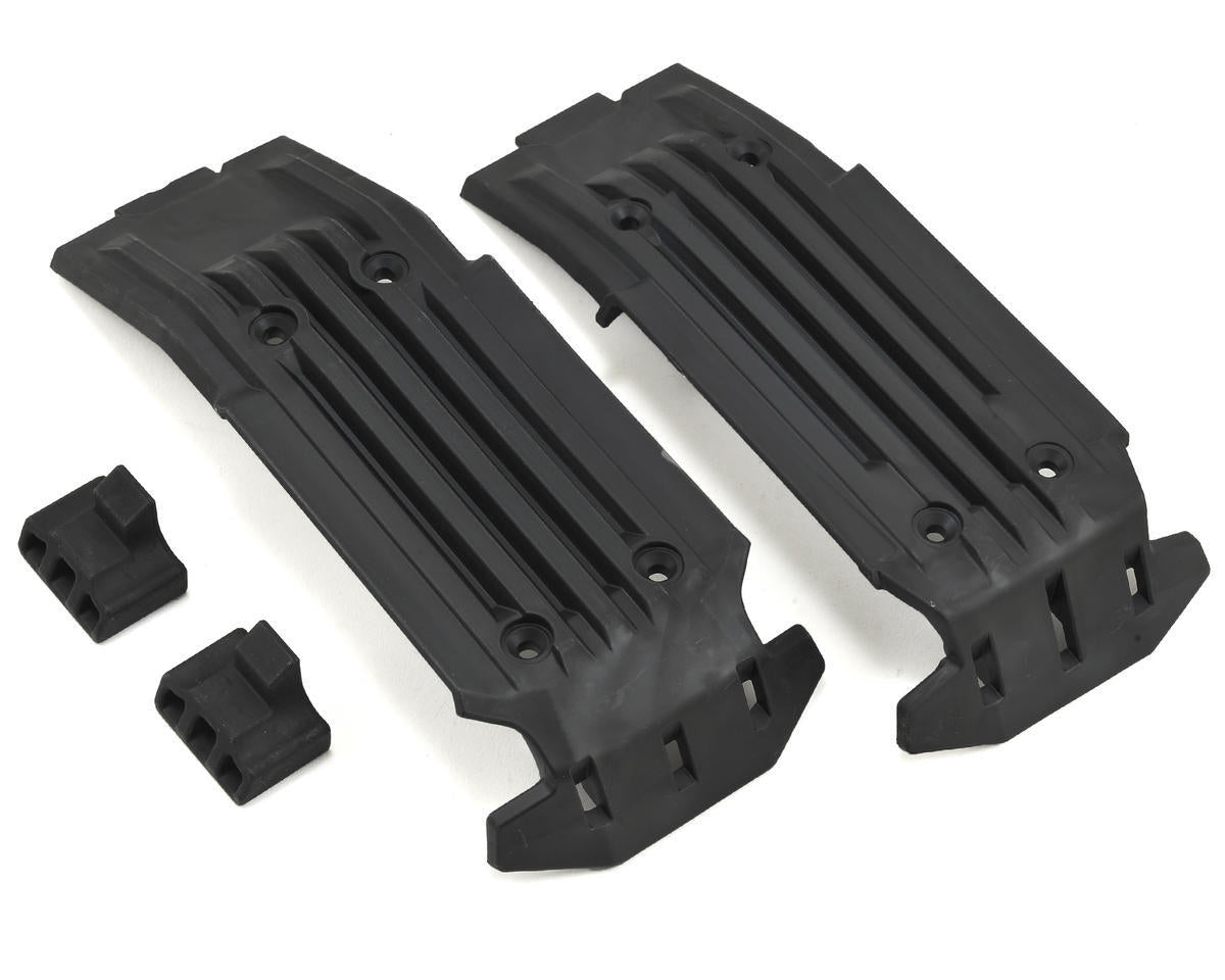 Traxxas X-Maxx Front and Rear Skidplates with Impact Cushions