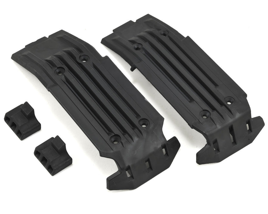 Traxxas X-Maxx Front and Rear Skidplates with Impact Cushions
