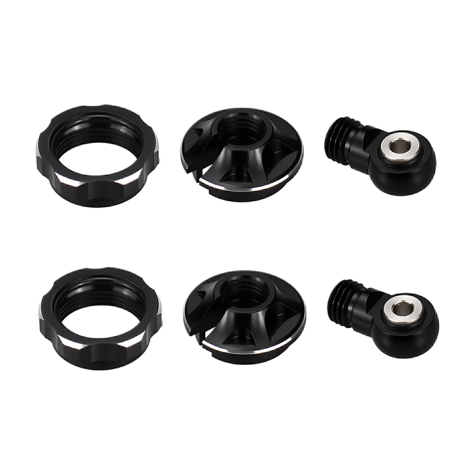 Hot Racing AMN154X01 Locking Spring Cup Shock Ends for ARRMA Mini Kraton