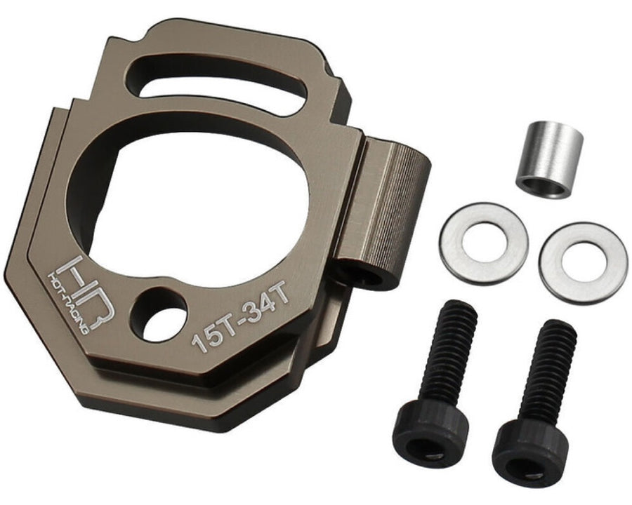 Hot Racing AMN18A11 Adjustable 15–34T Motor Mount for ARRMA Mini Kraton
