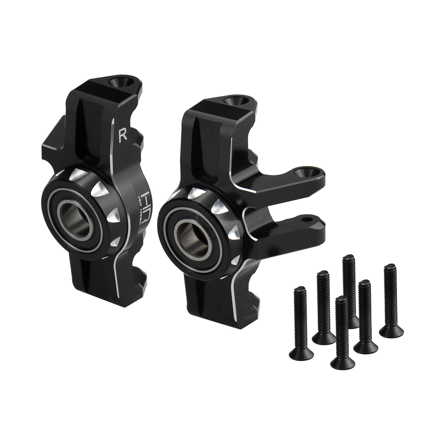 Hot Racing AMN21M01 Aluminum Front Steering Knuckle Set for ARRMA Mini Kraton 4x4