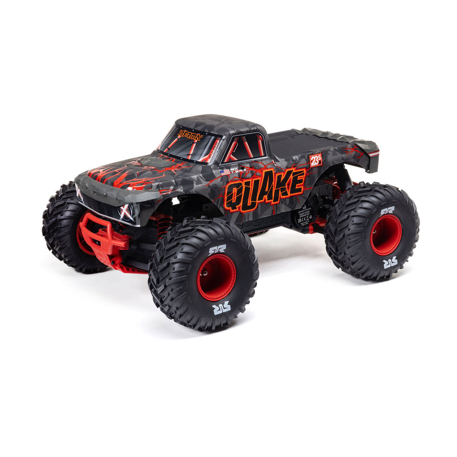 ARRMA QUAKE 223S BLX 1/10 2WD RTR Brushless Monster Truck Red