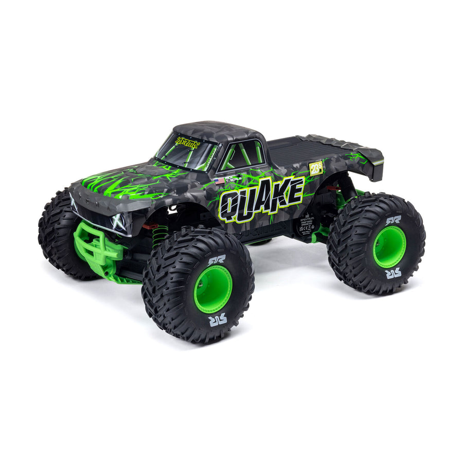 ARRMA QUAKE 223S BLX 1/10 2WD RTR Brushless Monster Truck Green