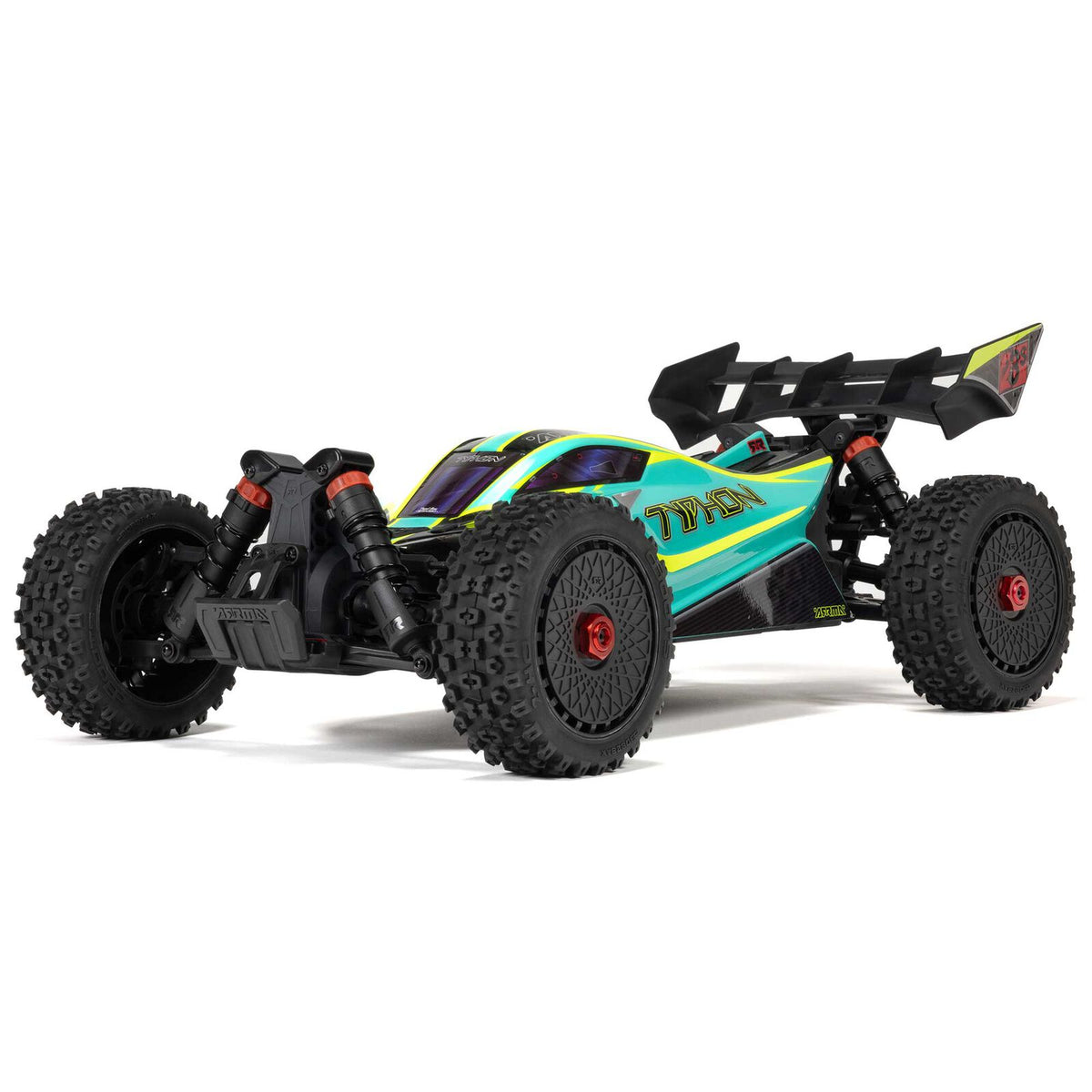 ARRMA TYPHON 223S DSC 1/8 4WD RTR Brushless Buggy Green — ARA4306V4T1