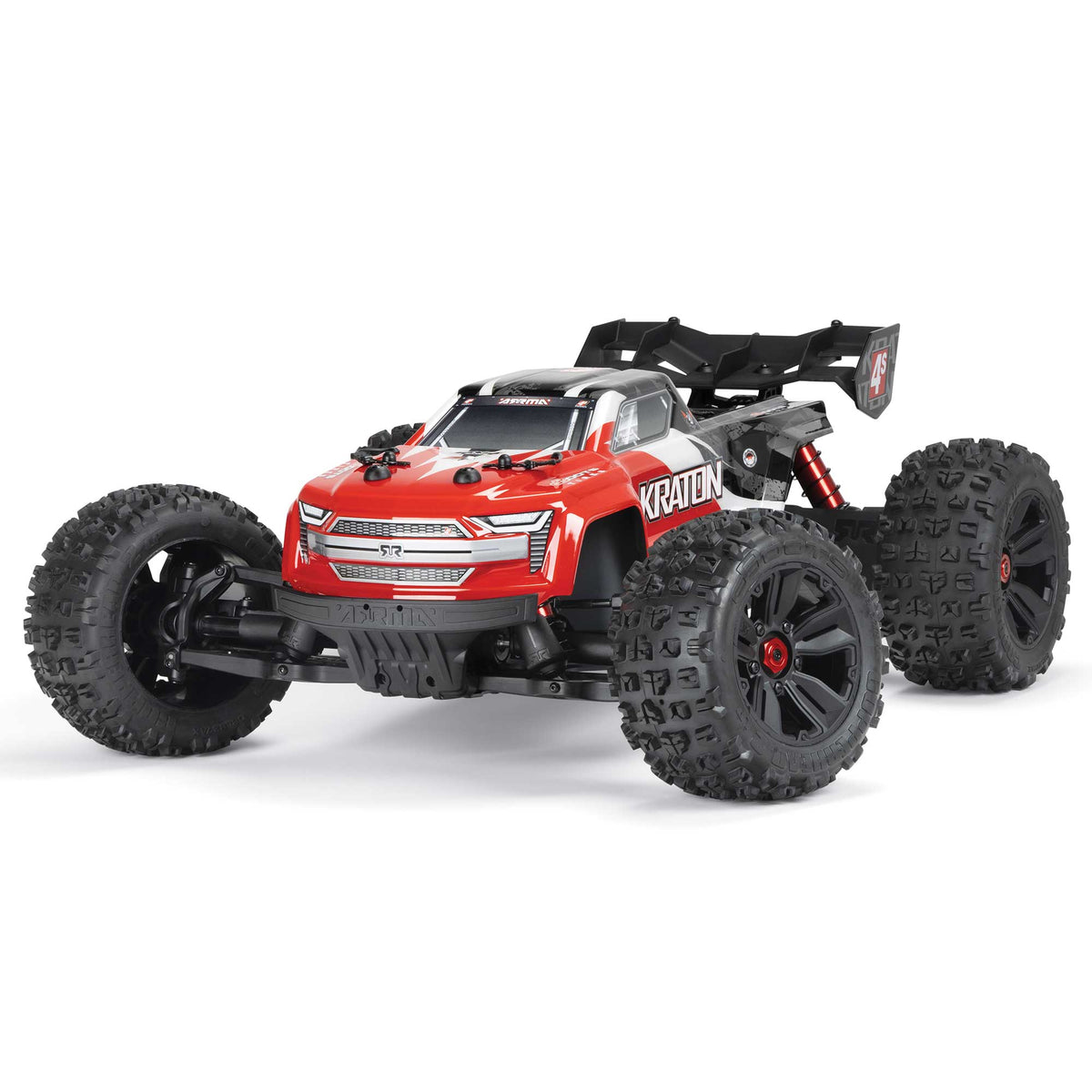 ARRMA KRATON 4S V2 BLX 1/10 4WD RTR Brushless Speed Truck Red — ARA4408V2T3