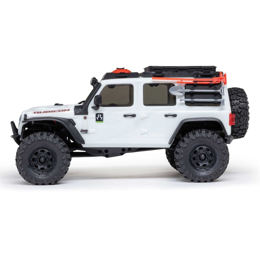 Axial SCX30 Jeep Wrangler JLU 1/30 4WD Brushed RTR Crawler White