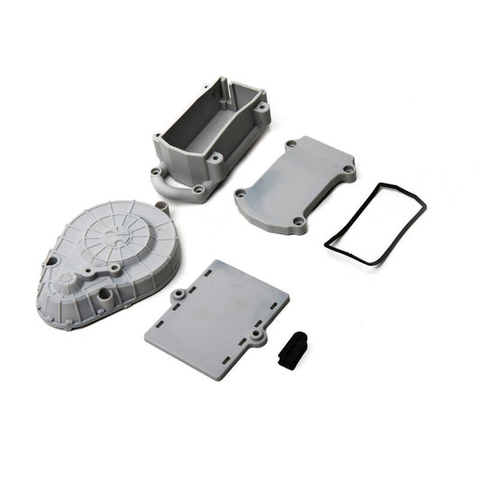 AXIAL AXI231041 Cage Radio Box Spur Cover (Gray) RBX10