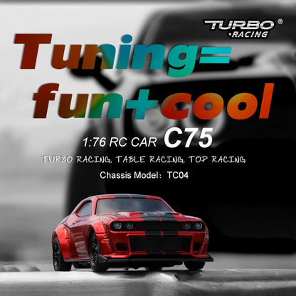 TURBO RACING C75 1/76 RC Remote Control Car