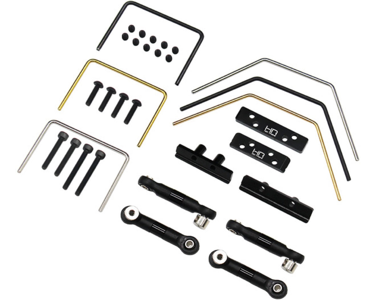 Hot Racing GRM311TY01 Anti-Roll Sway Bar Set for ARRMA Typhon GROM / NASCAR