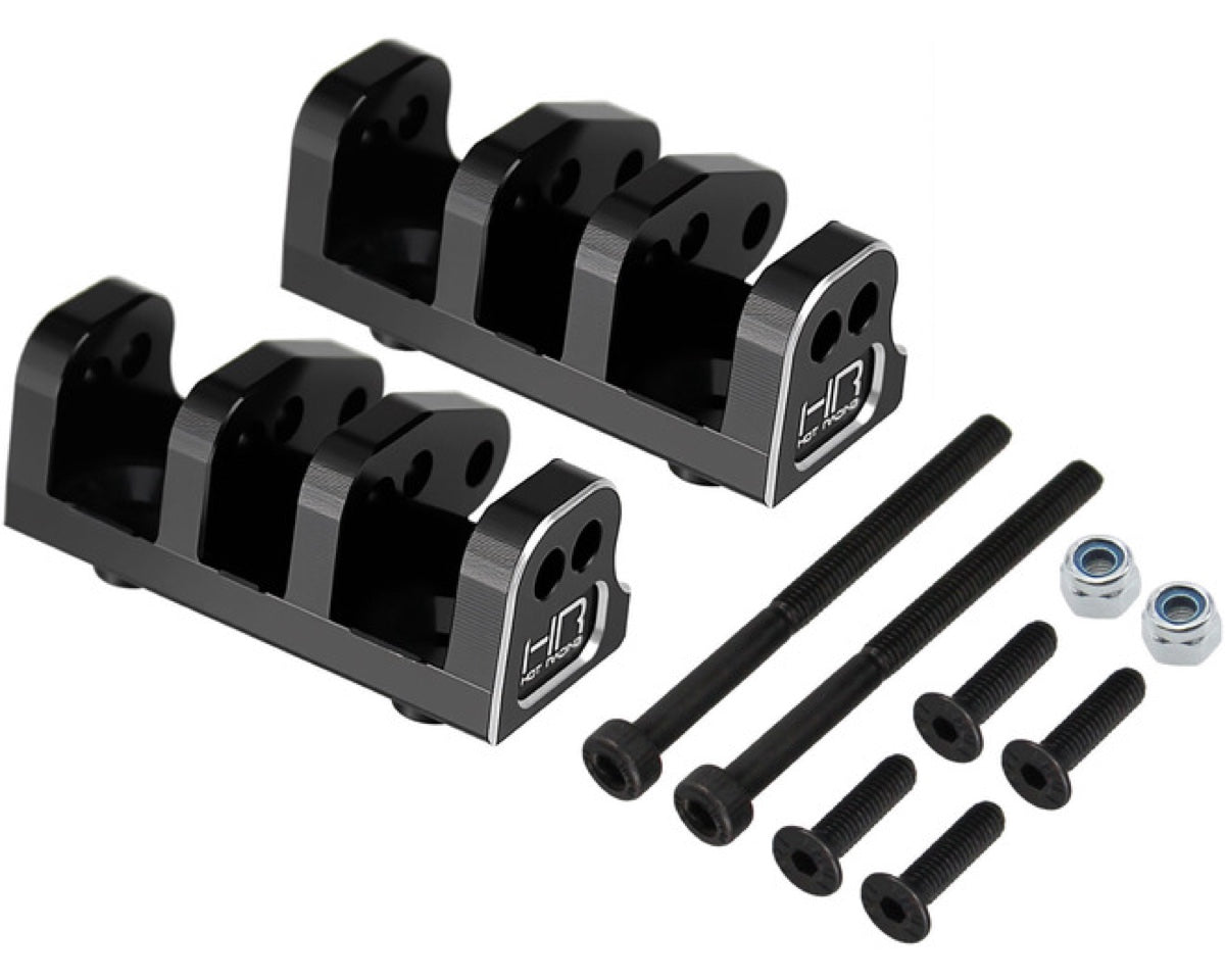 Hot Racing LMJT28LM01 CNC T6 Aluminum Lower Shock Mounts for Losi LMT 2.0
