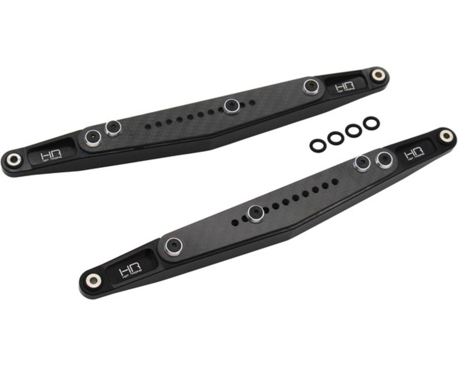 Hot Racing LSBR56T01 Carbon and Aluminum Rear Lower Trailing Arms for Losi Super Baja Rey 2.0