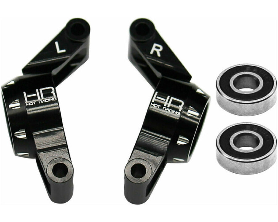 Hot Racing MMX22M01 Aluminum Axle Carriers Hd Bearings Mini Maxx