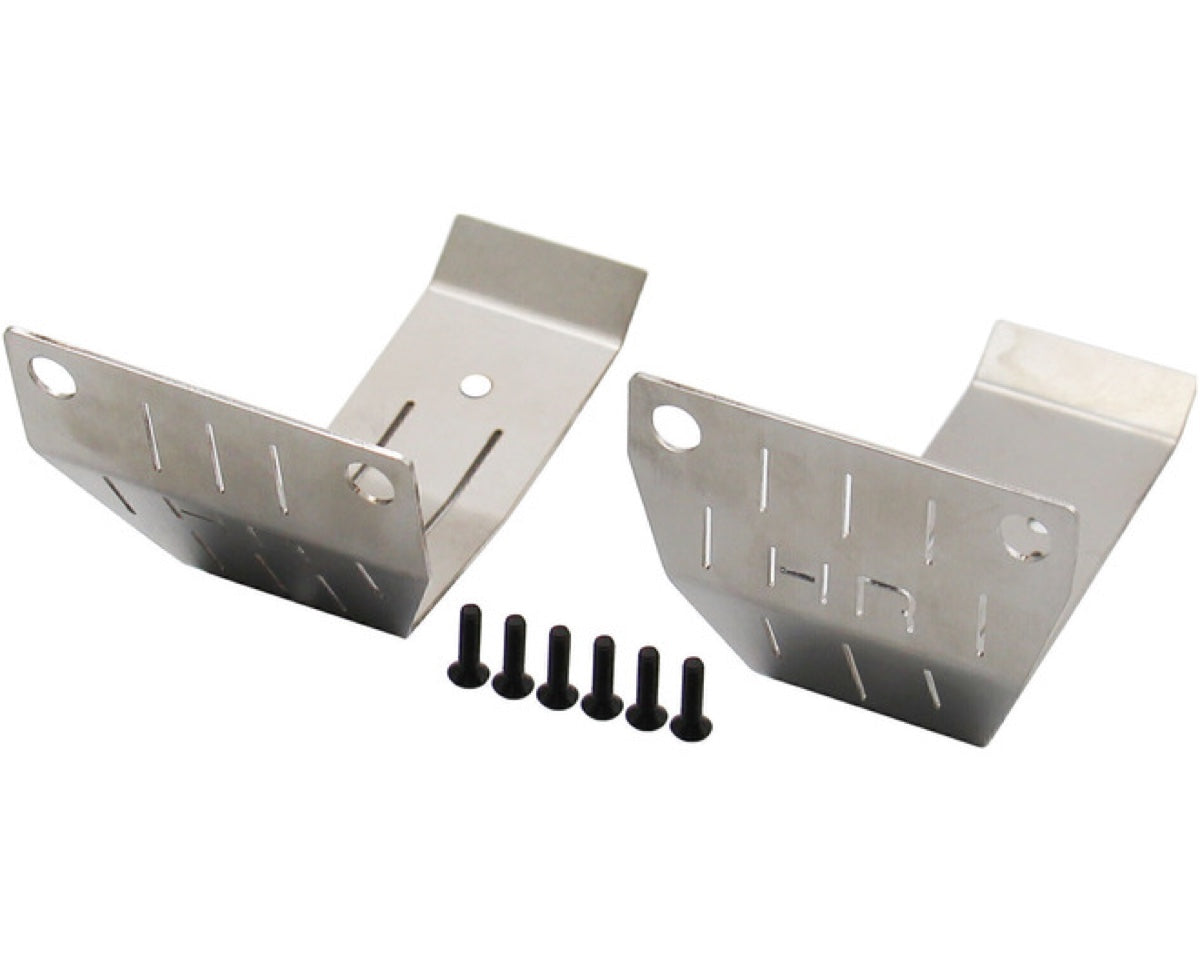Hot Racing MMX331X08 Stainless Steel Skid Plate and Bumper Brace for Traxxas Mini Maxx