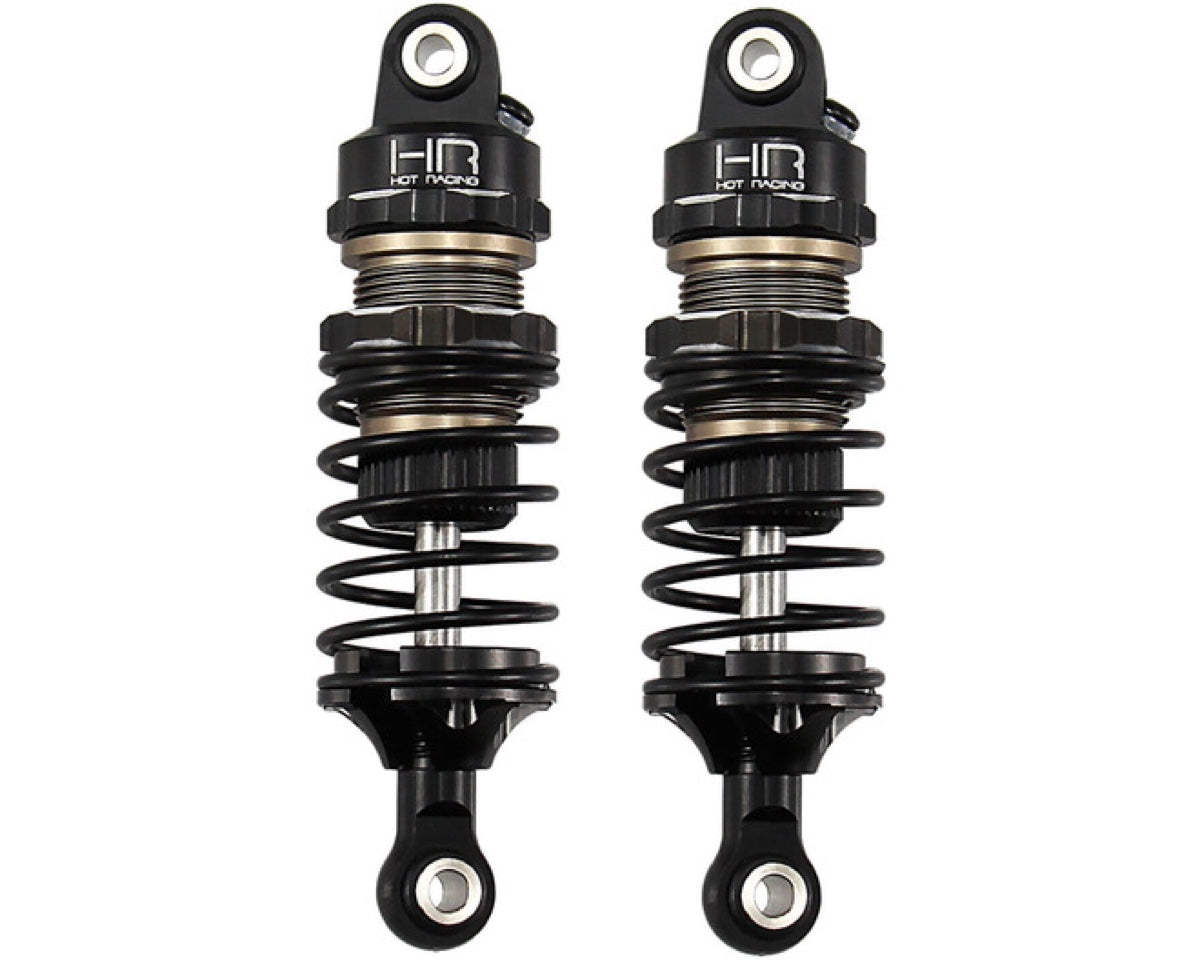 Hot Racing MSLF625DPX 62.5 mm Aluminum Oil Shocks, Pair, for Traxxas Mini Slash