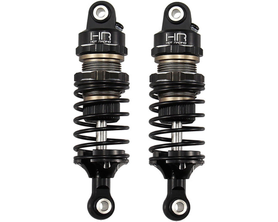 Hot Racing MSLF625DPX 62.5 mm Aluminum Oil Shocks, Pair, for Traxxas Mini Slash