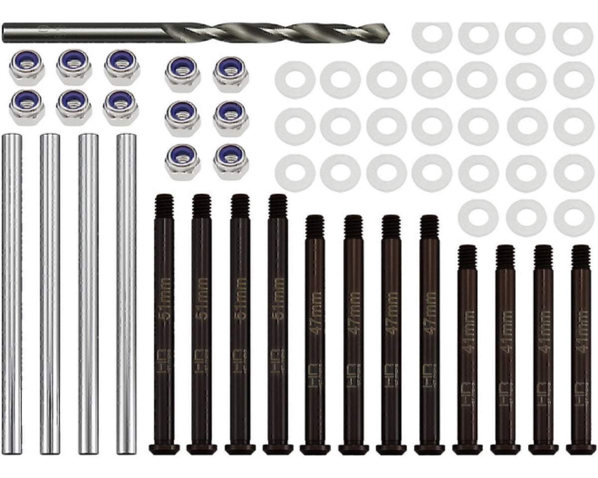 Hot Racing MXX1568P Hardened S2 Steel Hinge-Pin Set (16) for Traxxas Maxx